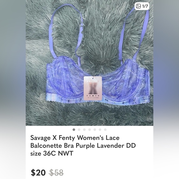 Fenty bra, IL MAKIAGE tote bag and pink power bank charger. - Picture 1 of 3